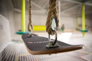 Parcours acrobatique suspendu